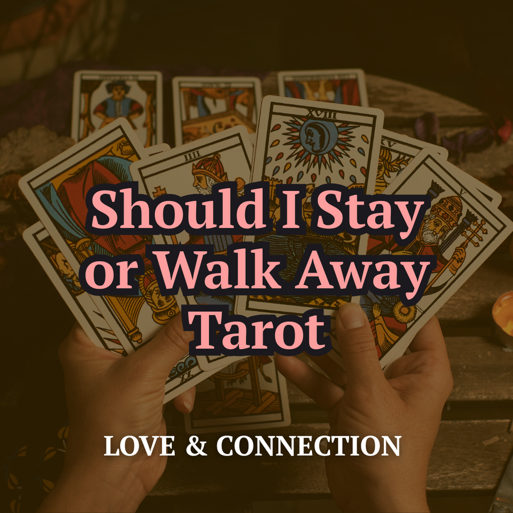 Should I Stay or Walk Away — Tarot Reading